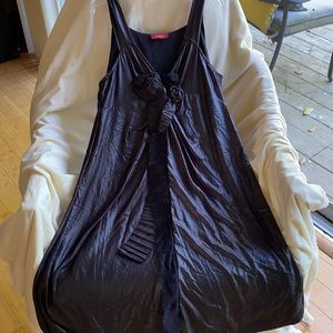 Creola Italian Beautiful Black ALine Dress